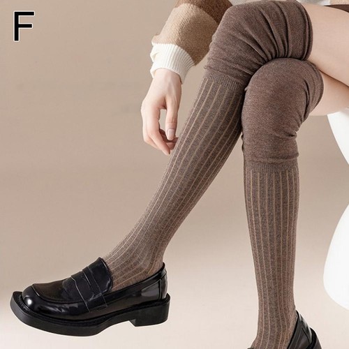 Overknee Strümpfe Damen Overknee weibliche lange Socken Thermo warm X7S3 - Bild 23 von 29