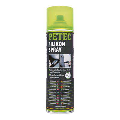 PETEC Silikonspray 500ml Spraydose Wartung und Pflege 70850 - vom Petec Partner