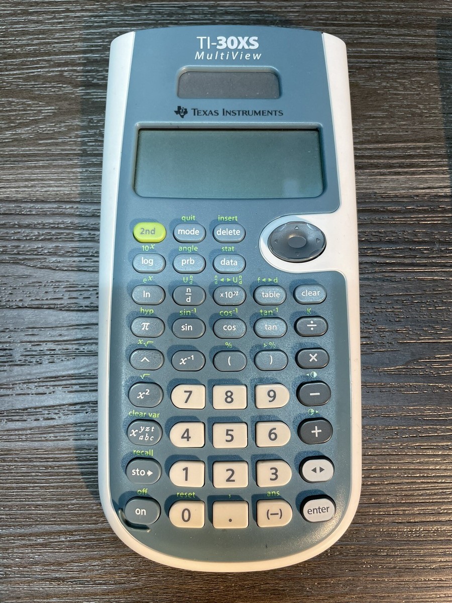Texas Instruments Non Programmable Calculator Ti 36x Pro Texas Instruments Non Programmable Calculator Texas Instruments  TI-30XS MultiView Scientific Calculator W/ Cover
