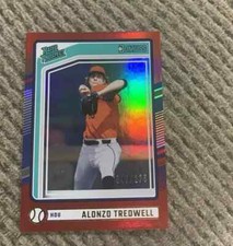 Alonzo Tredwell 2024 Donruss Rated Prospect Houston Astros #157 Red Foil /275