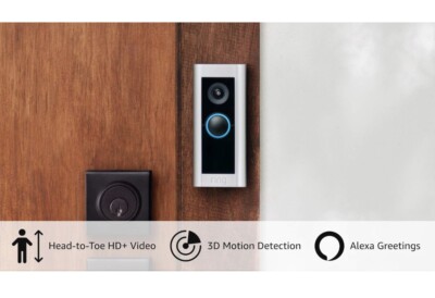 Ring Video Doorbell Pro 2021 Best-in-Class Refurbished Wired
