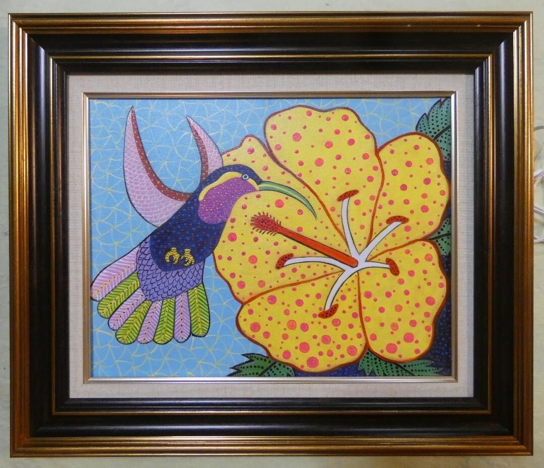 Yayoi Kusama Oil Painting Picture 