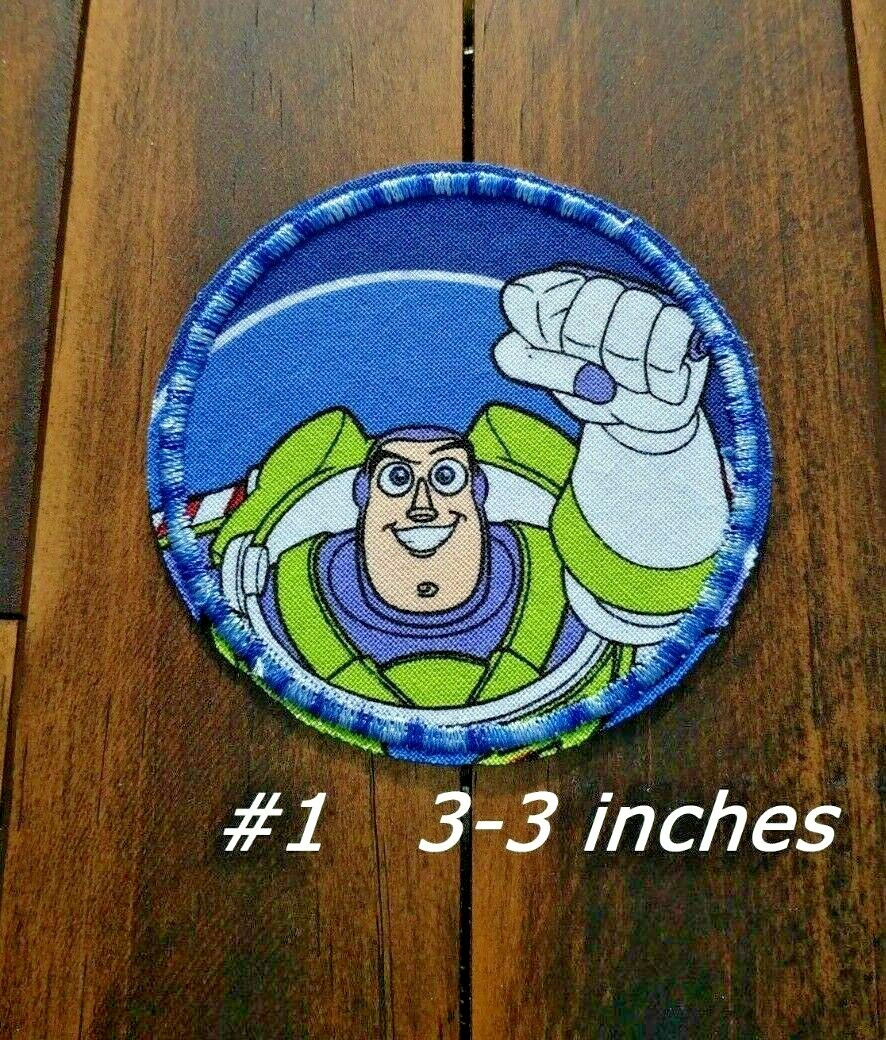 Toy Story Patch IronOn Woody Buzz Super Hero Toy Story Applique eBay