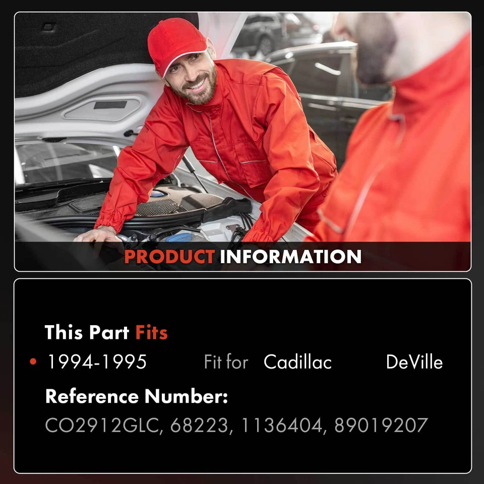 Compresor de aire acondicionado con embrague para Cadillac DeVille 1994-1995 V8 4,9 L 6 ranuras 126 mm Foto 2 de 4