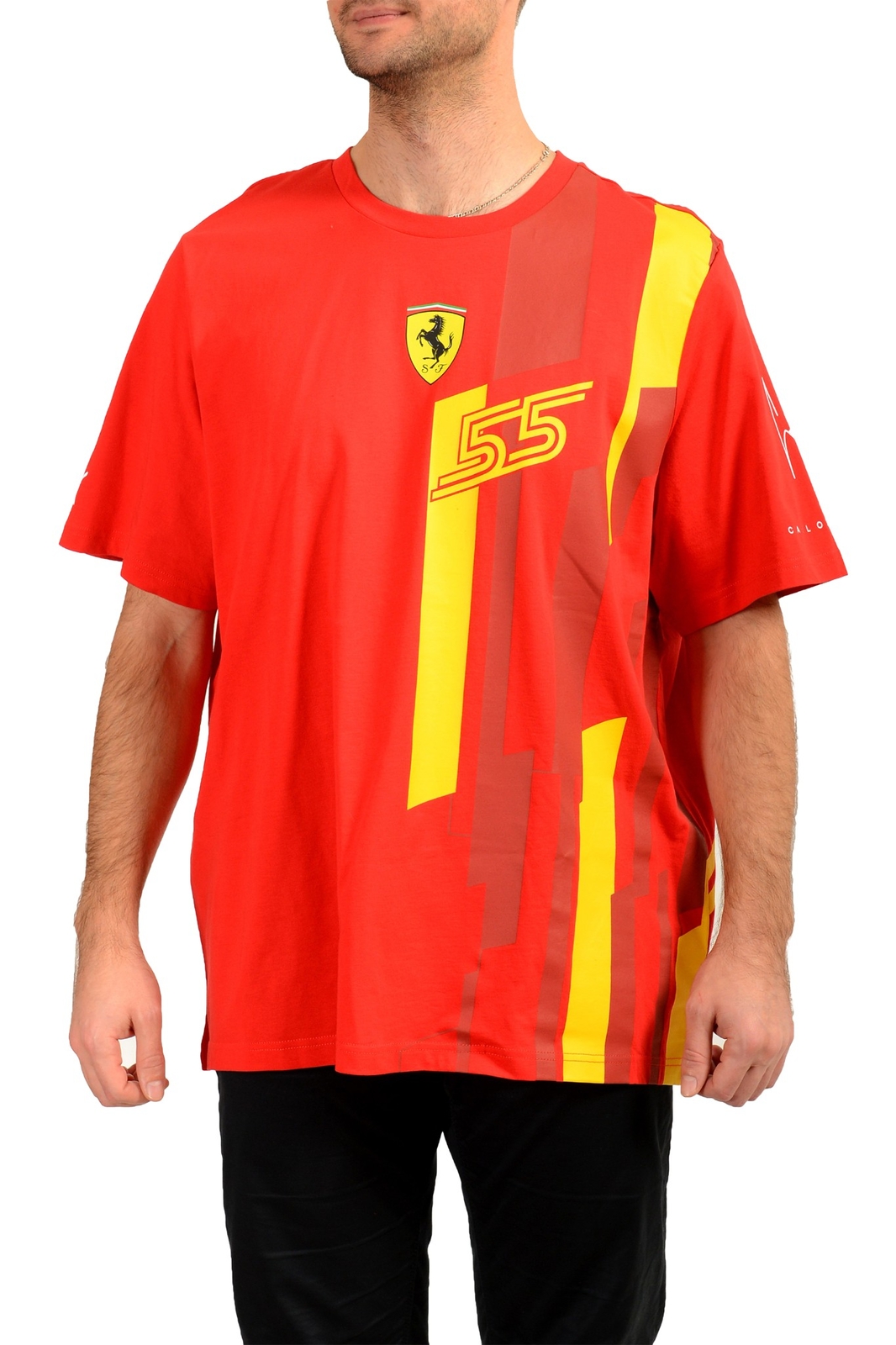 Мужская реплика футболки Puma X Scuderia Ferrari Special Drivers US XS IT 46 8190₽