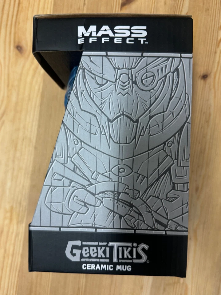 Mass Effect Kaidan Alenko Statue Figur + Geeki Tiki Tasse Garrus NEU, VERSIEG... - Image 3 of 4