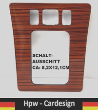 SCHALTKONSOLE SCHALTBRETT ZEBRANO HOLZ WOOD FÜR MERCEDES W201 MIT RAHMEN 7 SCHALTKONSOLE SCHALTBRETT ZEBRANO HOLZ WOOD FÜR MERCEDES W201 MIT RAHMEN 7