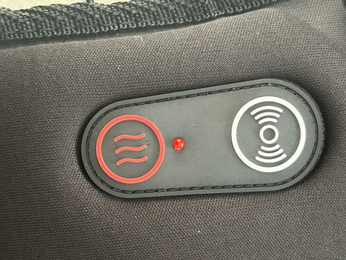 Health Touch Seat Topper, Heat & Vibration Massage for Back, Lumbar & Thighs - Picture 7 of 14