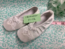 Hand Decorated Childrens Slipper Shoe