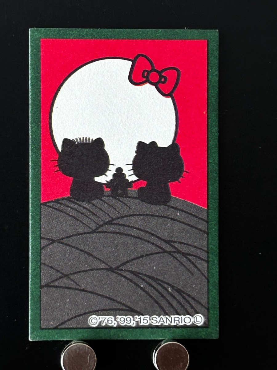 Hello Kitty Card White Sanrio Hanafuda Japanese Flower Playing
