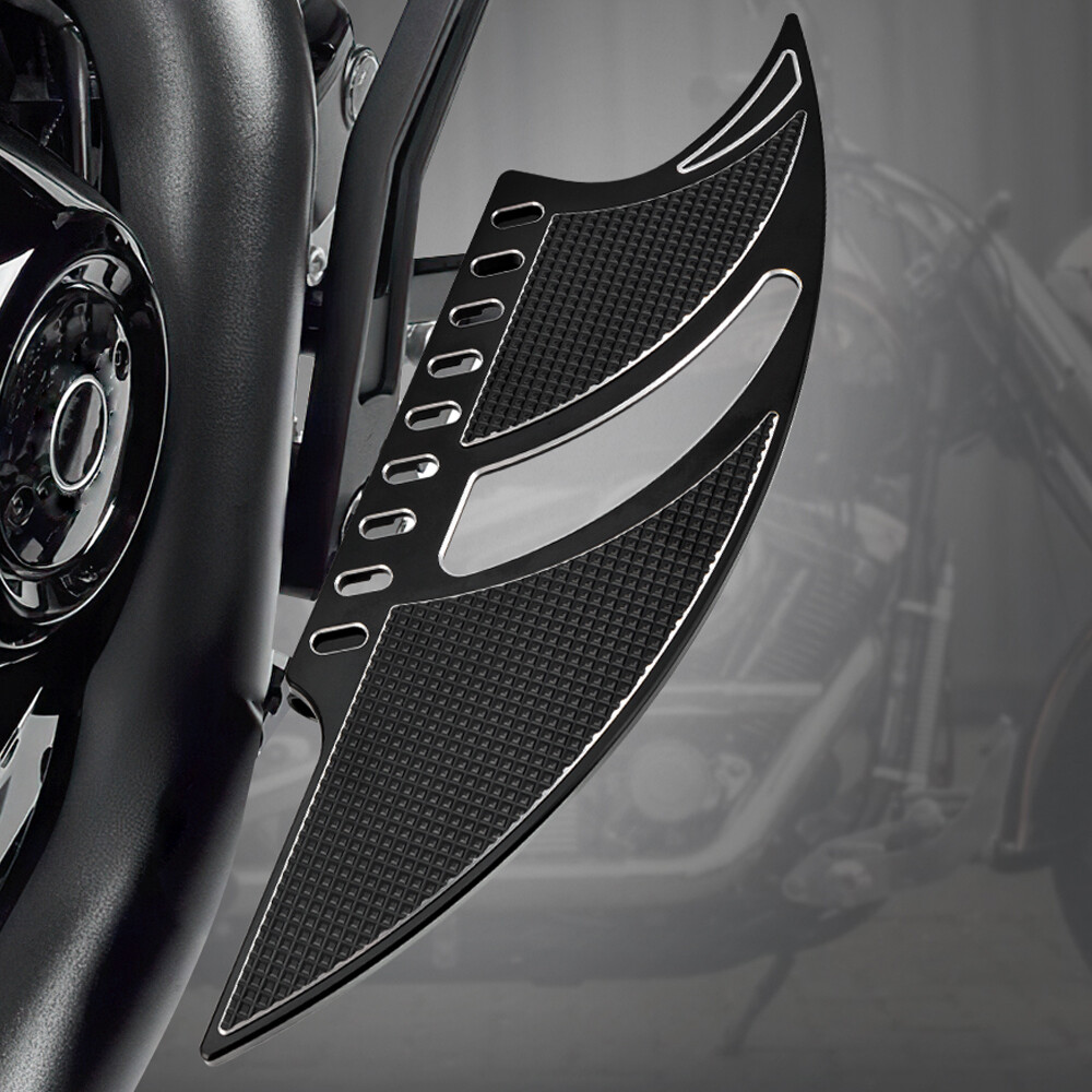 CNC Driver Stretched Floorboards Foot Board For Harley Electra