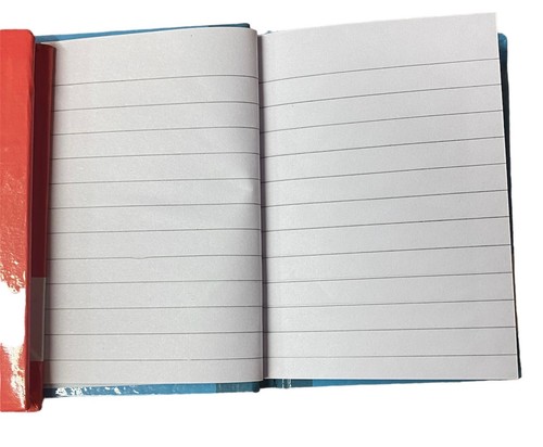 A7 Hardback Notebooks Pack of 3 - Small Hard Back Ruled Notepad Lined Page Pad - Picture 3 of 4