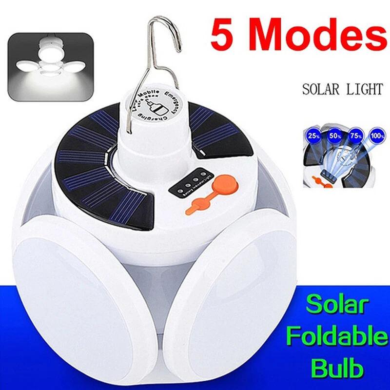 Collapsible solar camping light deals