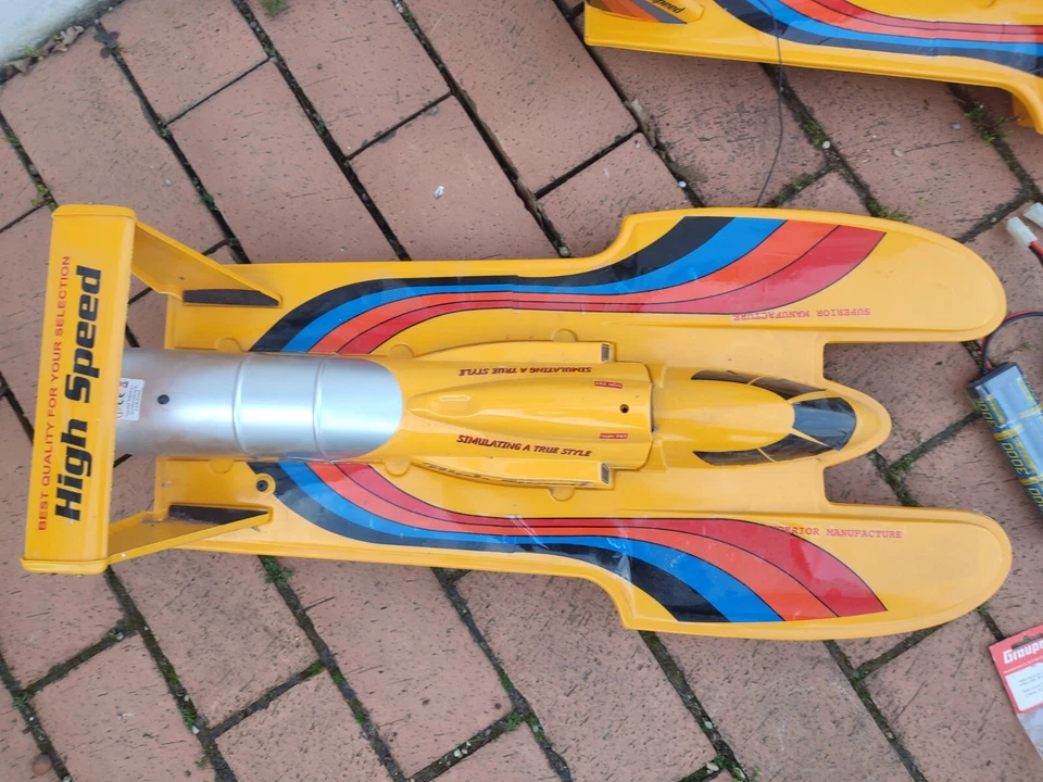 Hydro High Speed Boote NQD 757 RC Modellbau Schiff 1:16 60cm Bastler Ersatzteile - Bild 3 von 4