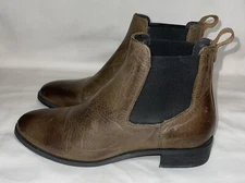 Coach and Four Isetta Chelsea Boots Women's Size 8 Brown