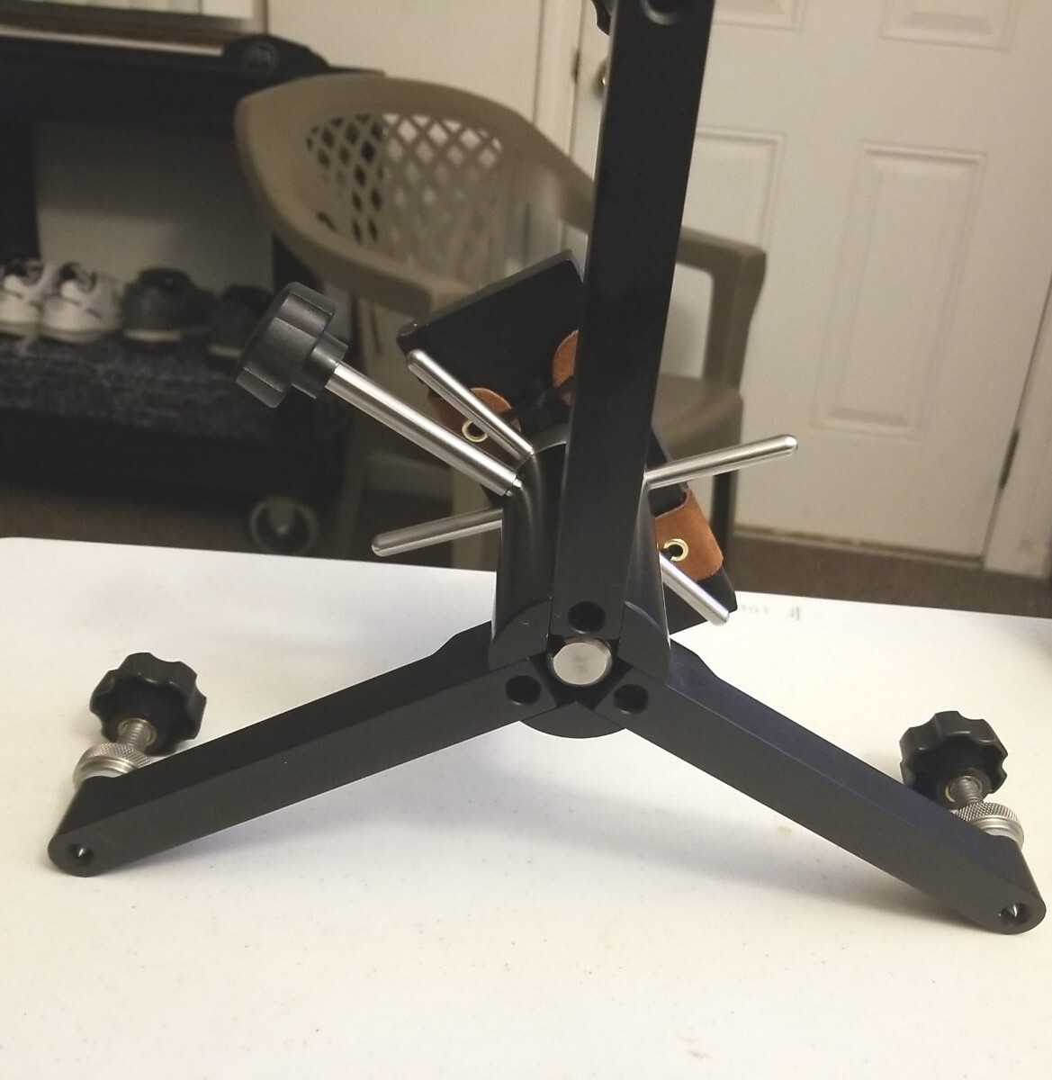 Precision Rifle Gun Shooting Rest Sight Stand Firearm Triad Shaped Base