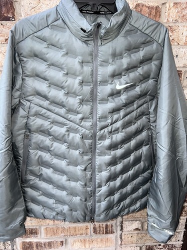 FB7556-084 $275 (S) Nike Therma-FIT ADV AeroLoft Men's Repel Down Running Jacket - Picture 3 of 12
