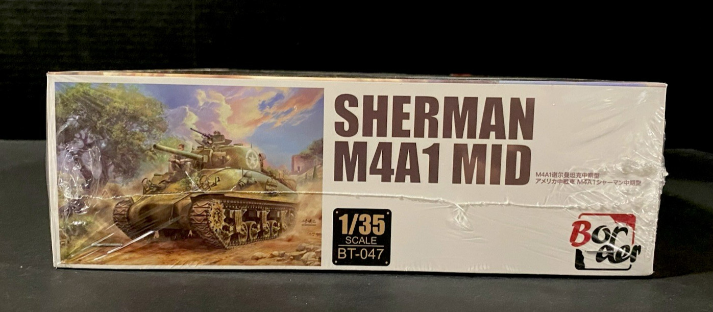 1/35 Border Models M4A1 Sherman Mid #BT-047 Sealed