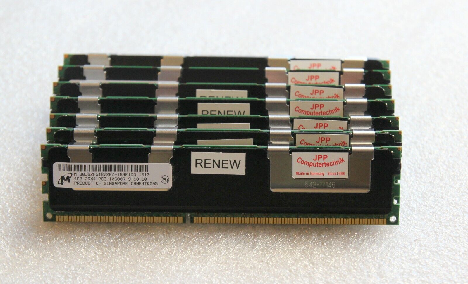 8 GB 2 x 4 GB pamięci RAM DDR3 dla Apple Mac-Pro 5.1 MC560*/A 1333Mhz PC3-10600R Oryginalna gwarancja, klasyczna popularność