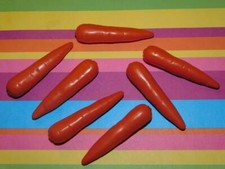 Realistic Artificial Fake Faux Food Replica Vegetables CARROTS Stage props Neat