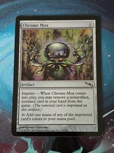 マジック：ザ・ギャザリング Chrome Mox Amazon.com: Magic: The Gathering - Chrome MOX (152) Mirrodin
