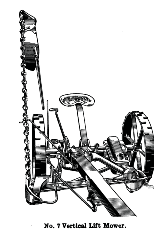IH McCormick-Deering No 7 & Big 7 Vertical Lift Sickle Mower