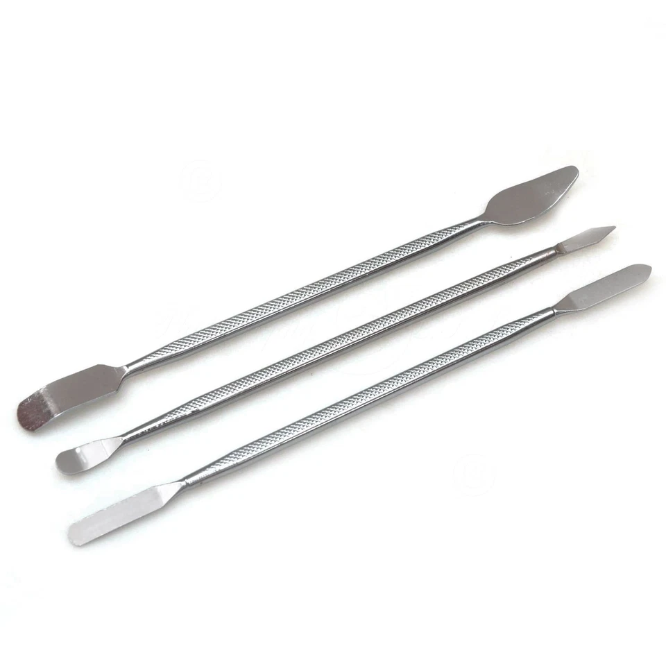 3in1 Metal Dual Use Spudger Pry Set Repair Tool For Phone Laptop PC Disassembly - Image 2 of 4