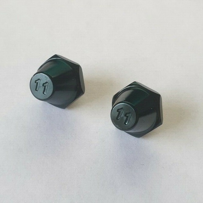 1 x Nike Premium Pro Replacement Alloy Stud Black 11mm,13mm or 15mm eBay