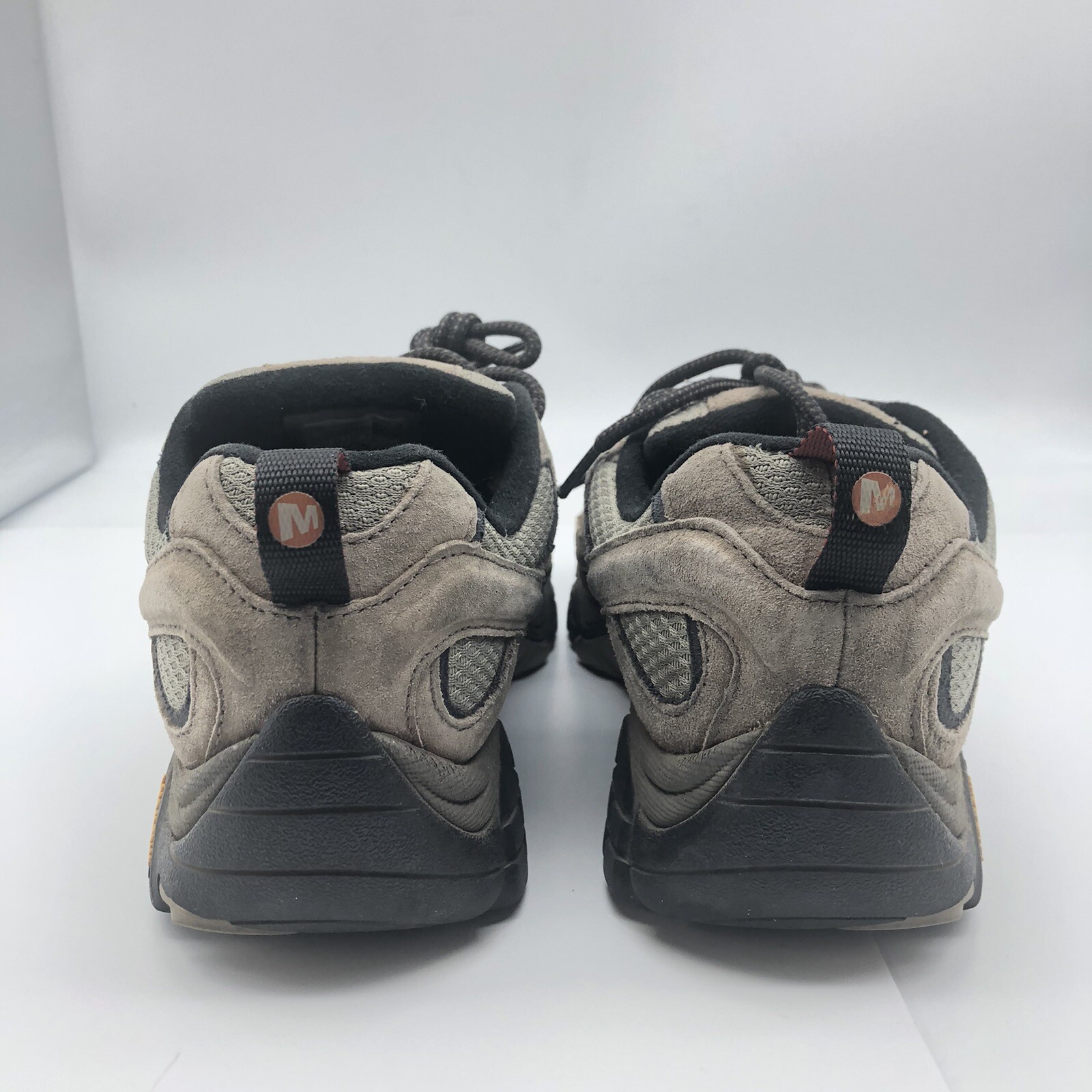 Merrell Moab II scarpe da trekking sneakers stringate in pelle taglia 6 marrone