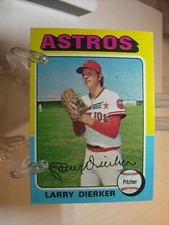 1975 Topps Baseball Card   #49 Larry Dierker  (90655)