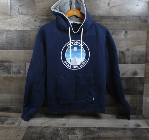 Cotopaxi Felpa con Cappuccio Uomo Pullover Medio Felpa Attrezzatura per Buon Cotone Biologico - Foto 2 di 14