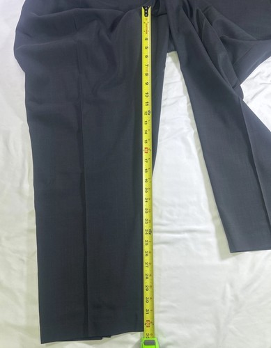 Van Heusen Traveler Pants Mens Size 54x32 Flex Extender Big Tall Flat Front New - Picture 3 of 6