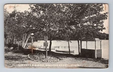 Halifax Beach MA-Massachusetts, Liberty Square, Antique, Vintage Postcard