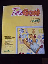 TOTOGOAL Gensoft Vintage Systemistic CD-ROM TOTOGOL Software License Rare Piece