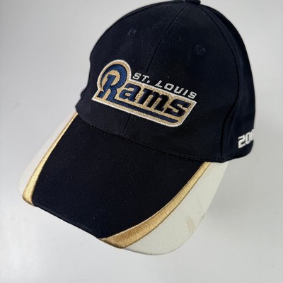St. Louis Rams K-Products Baseball Cap Herren Verstellbar Navy Gold 2006