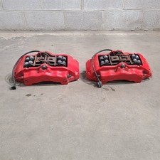 03-10 Porsche Cayenne 955 957 Brembo Front Brake Caliper Calipers Set Oem Aa7483