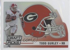 2015 Panini Prizm Collegiate Draft Picks Helmet Die-Cut Todd Gurley II #44 0vf5