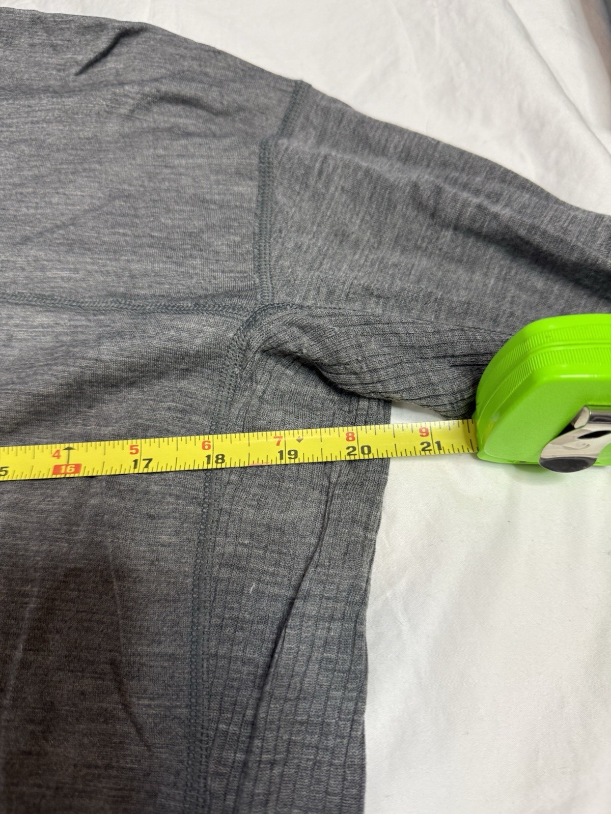 Patagonia performance Wool Base Layer Half Zip Pu… - image 14