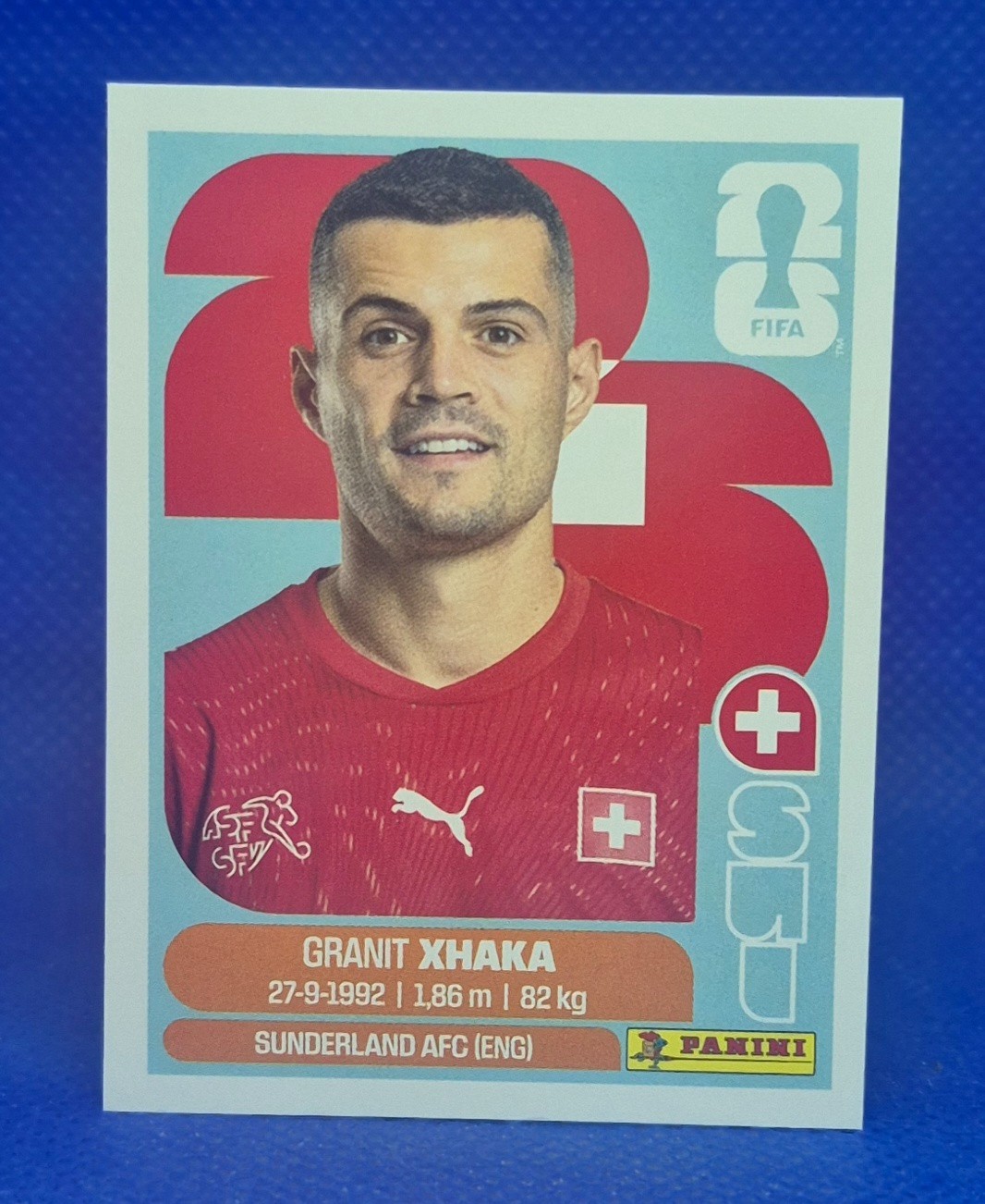 2026 Panini FIFA World Cup Sticker Granit Xhaka #SUI 9- Switzerland