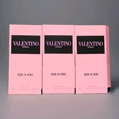 3 Proben Valentino Donna Born In Roma 3x1,2ml EDP Spray 