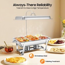 Stainless Steel Chafing Dish Chafing Dish Buffet Warmer Buffet Server and Warmer