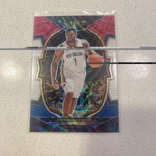 2022-23 Panini Select - Concourse Zion Williamson #24 Tri-Color Prizm