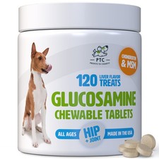 Glucosamine for Dogs with Chondroitin and MSM -Hip and Joint Supplement for D...