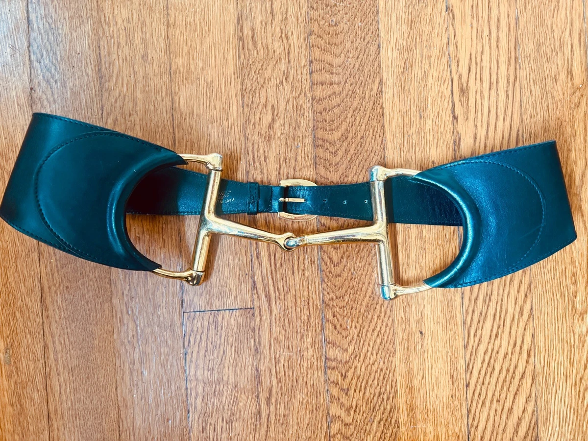 Auth VTG Y2K GUCCI Blue Leather Belt Gucci Gucci “Blue Star Belt” Very Rare | Grailed main image 4