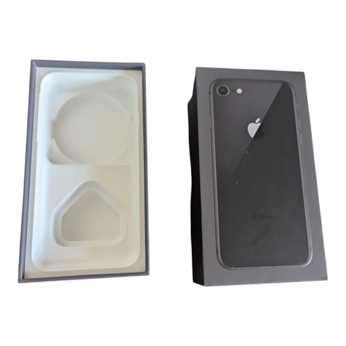Oficjalne oryginalne tylko puste pudełko Apple iPhone 8 - 64GB - gwiezdna szarość - Zdjęcie 3 z 4