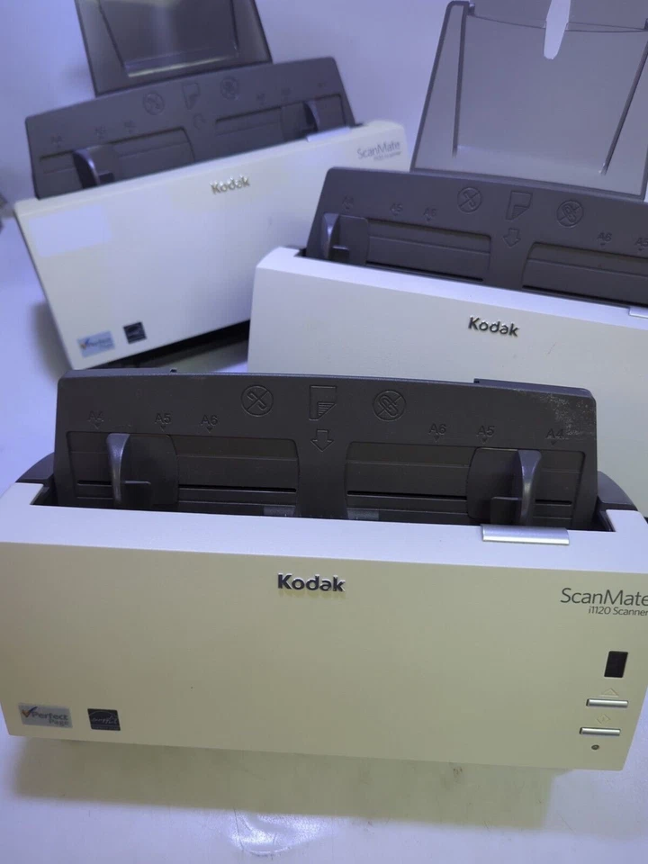 - (AS IS) 3x Kodak ScanMate i1120 Scanners (No AC ADAPTER) - Image 3 of 4