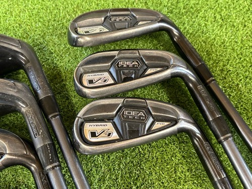Adams Idea Tech V3 PVD Hybrid-Iron Set 4-GW Bassara Lite Flex GRAPHITE-NO 6 IRON - Picture 5 of 18