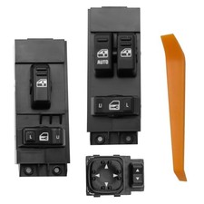 Power Window Switch 2 Door Driver Passenger Side with Mirror Control