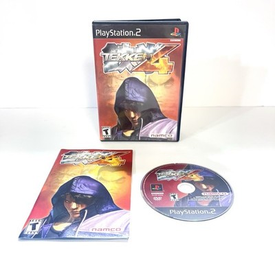 Tekken 4 (Sony PlayStation 2, PS2) - Complete CIB w/ Reg Card, TESTED WORKING