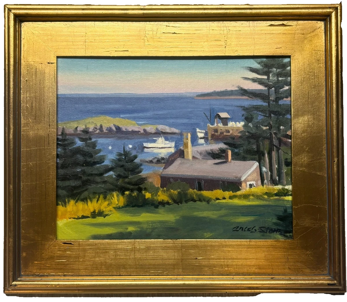 Oil Painting Seaside Art Paintings for sale | eBay